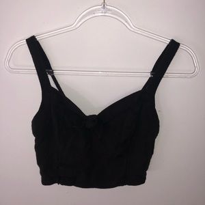 Hollister bow crop top
